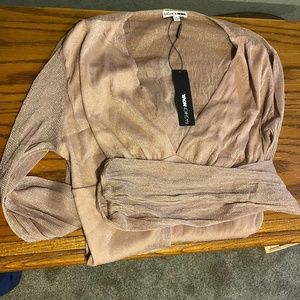 Fashion Nova Shimmery Bodysuit